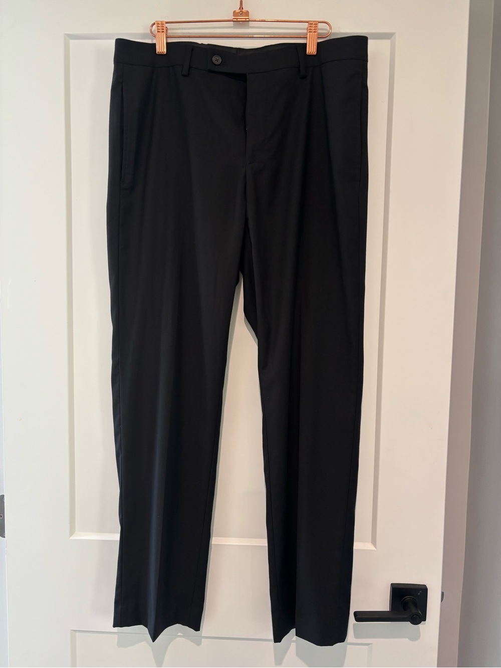 Lauren Ralph Lauren Black Men's Dress Trousers